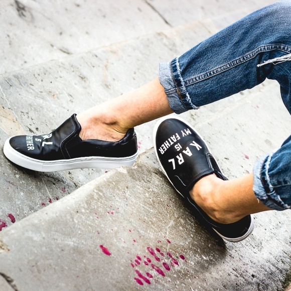 ELEVENPARIS Karl Is My Father Slip on Sneaker - Picture 2 of 7